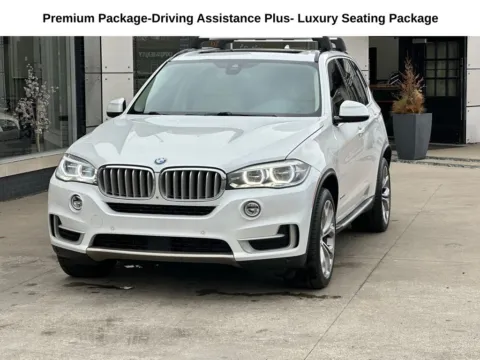 White 2015 BMW X5 xDrive35d for sale in Indianapolis, IN