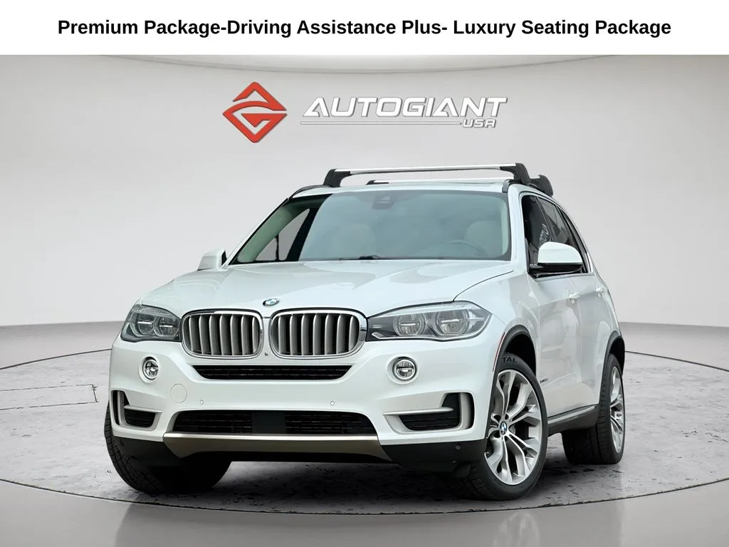 White 2015 BMW X5 xDrive35d for sale in Indianapolis, IN