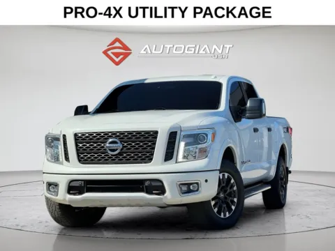 White 2018 Nissan Titan PRO-4X for sale in Indianapolis, IN