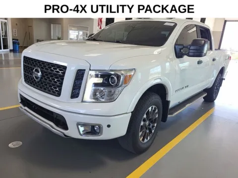 White 2018 Nissan Titan PRO-4X for sale in Indianapolis, IN
