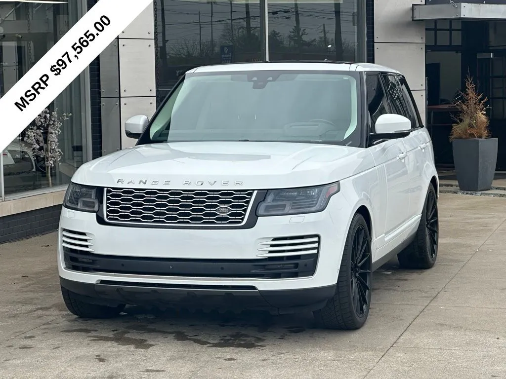 Blue 2018 Land Rover Range Rover 3.0L V6 Supercharged HSE for sale in Indianapolis, IN