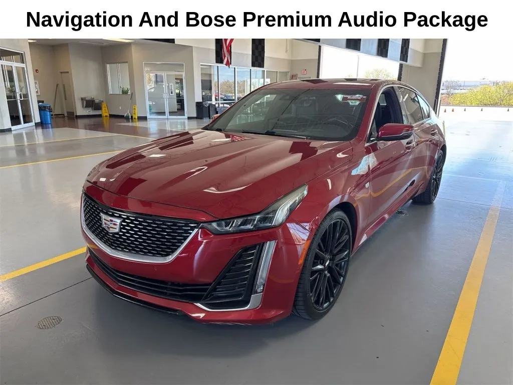 Red 2020 Cadillac CT5 Premium Luxury for sale in Indianapolis, IN