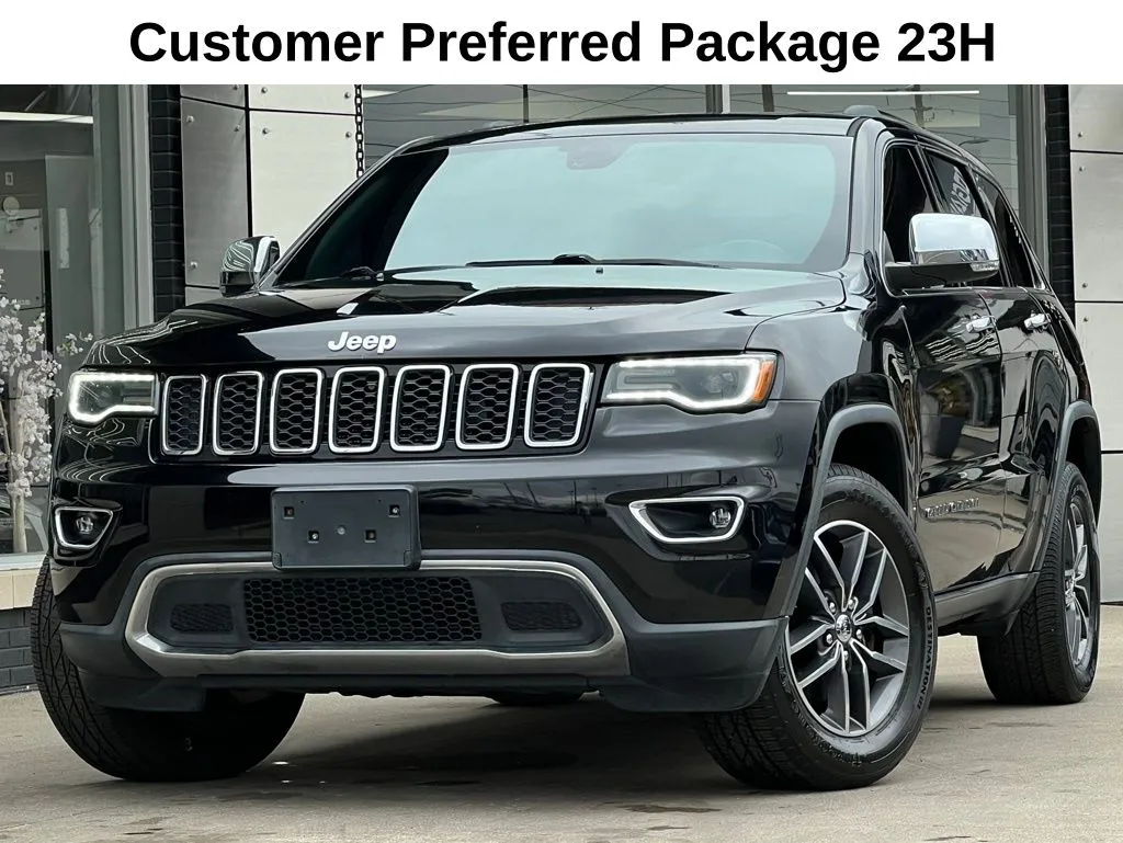 Black 2017 Jeep Grand Cherokee Limited for sale in Indianapolis, IN
