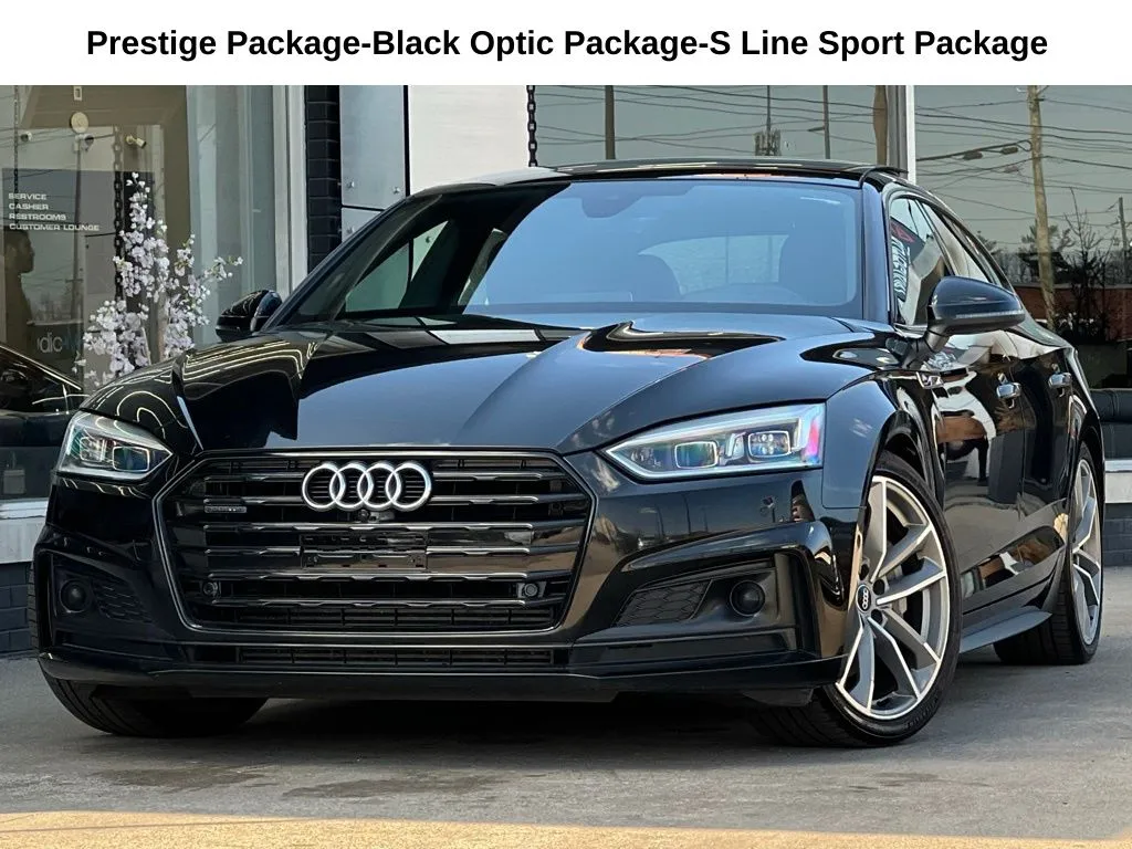 Black 2019 Audi A5 Sportback Prestige for sale in Indianapolis, IN