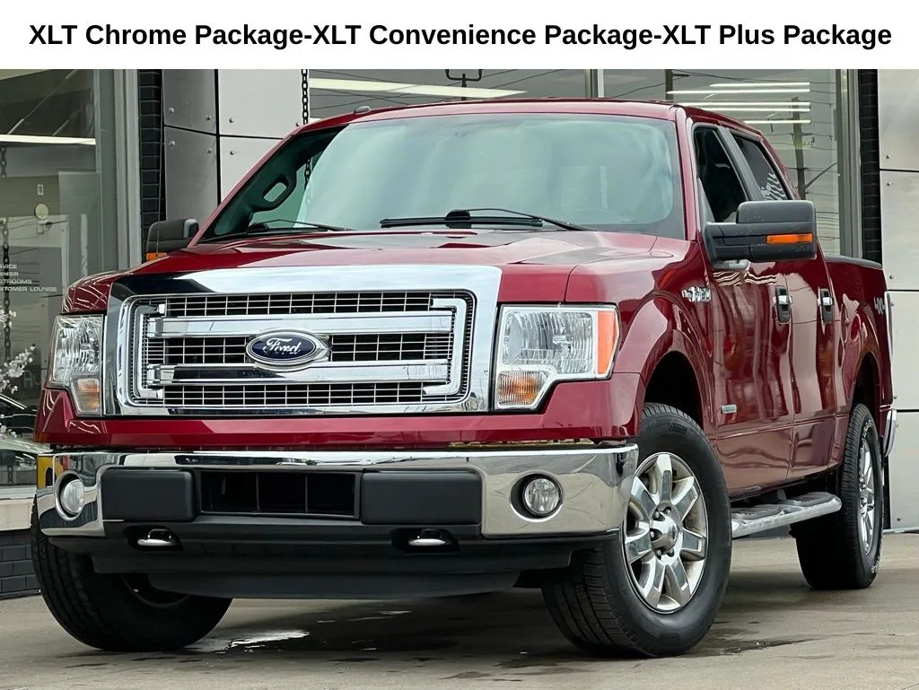Red 2014 Ford F-150 XLT for sale in Indianapolis, IN