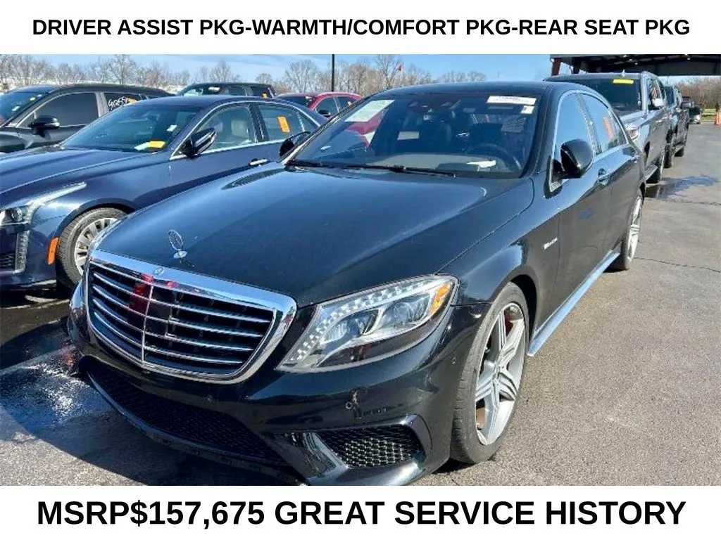 2015 Mercedes-Benz S-Class S63 AMG