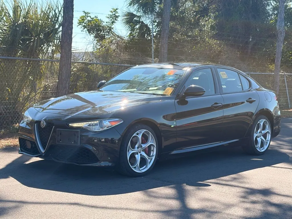 Black 2019 Alfa Romeo Giulia Ti Sport for sale in Indianapolis, IN