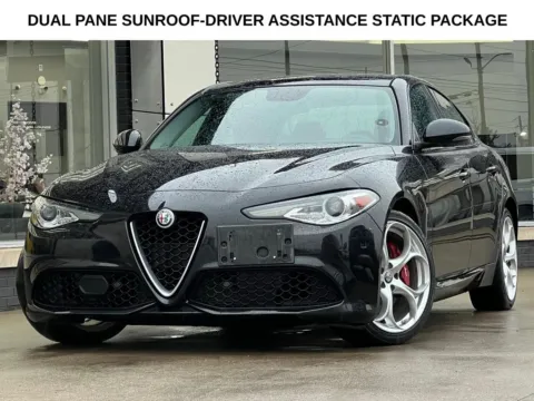 Black 2019 Alfa Romeo Giulia Ti Sport for sale in Indianapolis, IN