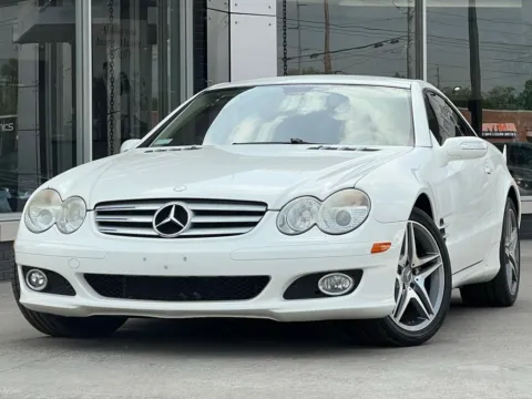 White 2007 Mercedes-Benz SL-Class SL 550 for sale in Indianapolis, IN