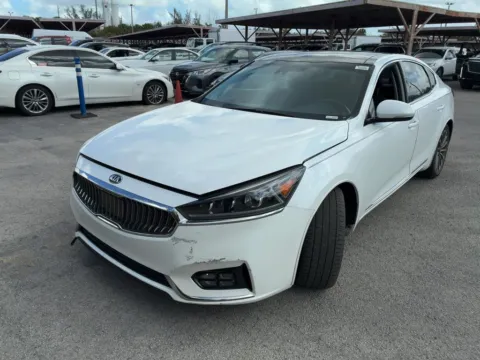 White 2017 Kia Cadenza Technology for sale in Indianapolis, IN