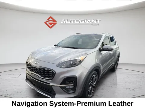 Gray 2021 Kia Sportage SX for sale in Indianapolis, IN