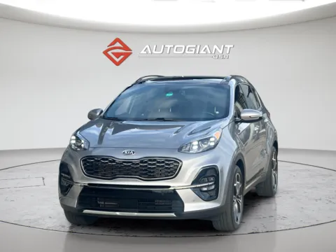 Gray 2021 Kia Sportage SX for sale in Indianapolis, IN