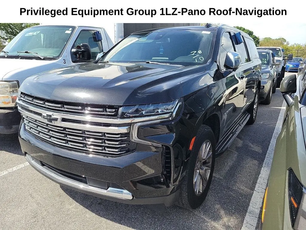 Black 2021 Chevrolet Suburban Premier for sale in Indianapolis, IN