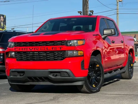 Red 2021 Chevrolet Silverado 1500 Custom for sale in Indianapolis, IN
