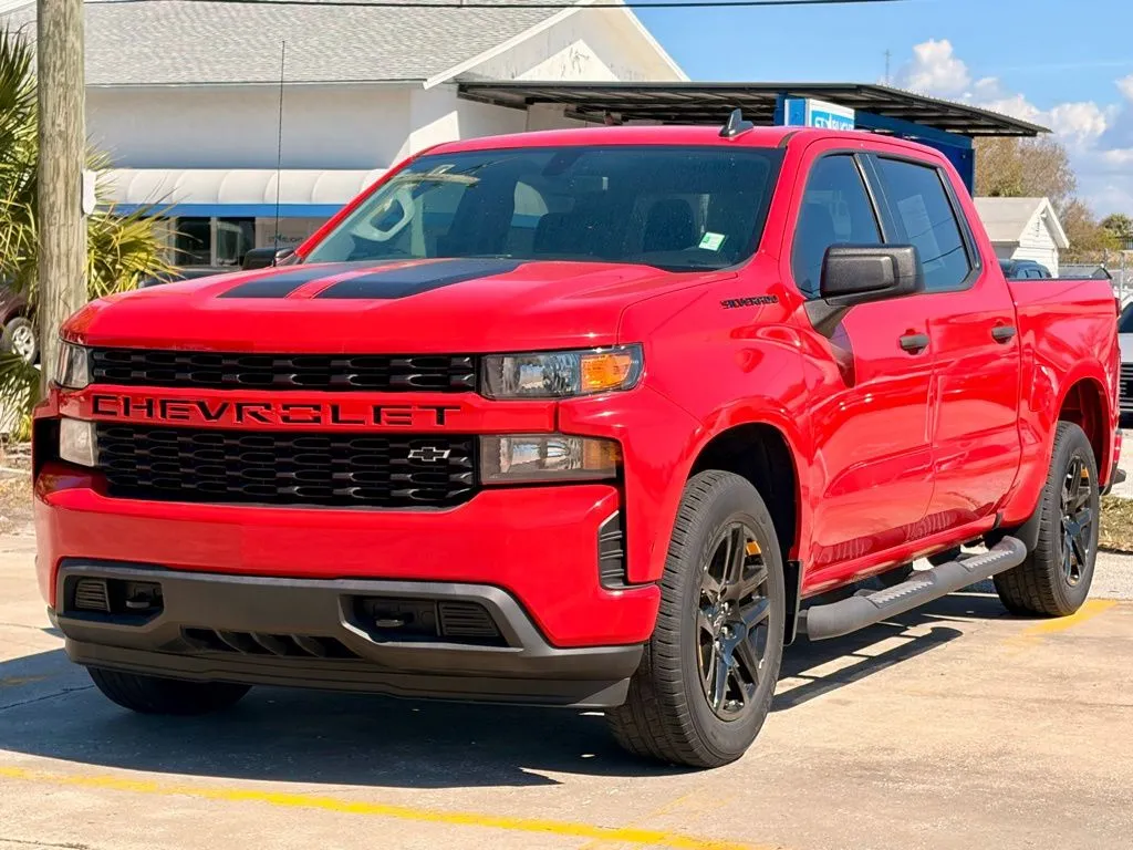 Red 2021 Chevrolet Silverado 1500 Custom for sale in Indianapolis, IN