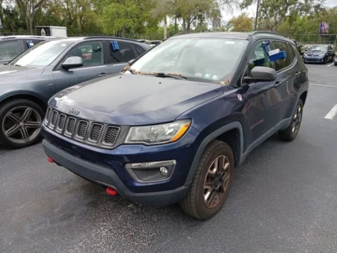 Blue 2018 Jeep Compass Trailhawk for sale in Indianapolis, IN