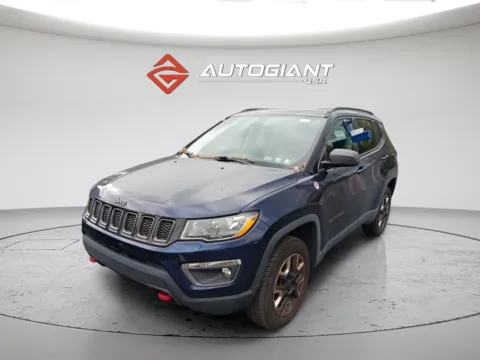 Blue 2018 Jeep Compass Trailhawk for sale in Indianapolis, IN