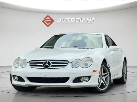 White 2007 Mercedes-Benz SL-Class SL 550 for sale in Indianapolis, IN