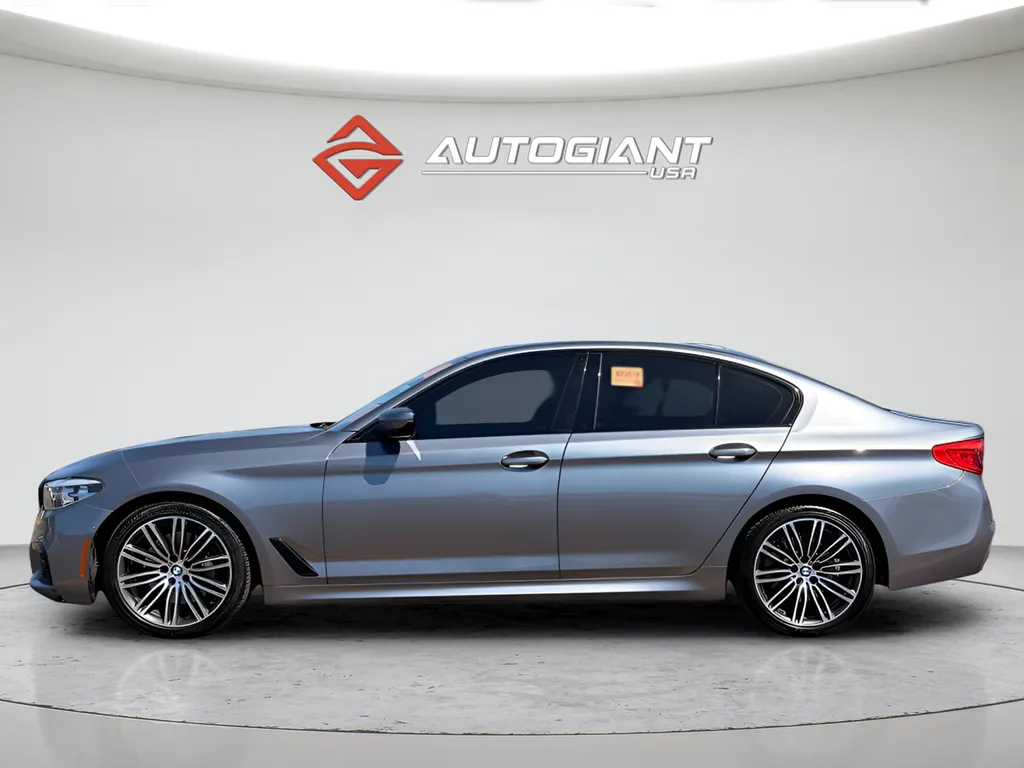 Gray 2018 BMW 5 Series 530i for sale in Indianapolis, IN