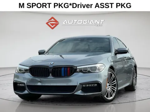 Gray 2018 BMW 5 Series 530i for sale in Indianapolis, IN