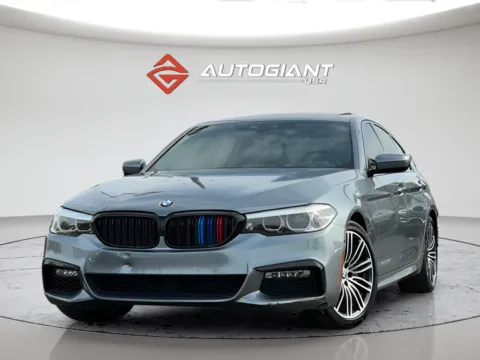 Gray 2018 BMW 5 Series 530i for sale in Indianapolis, IN