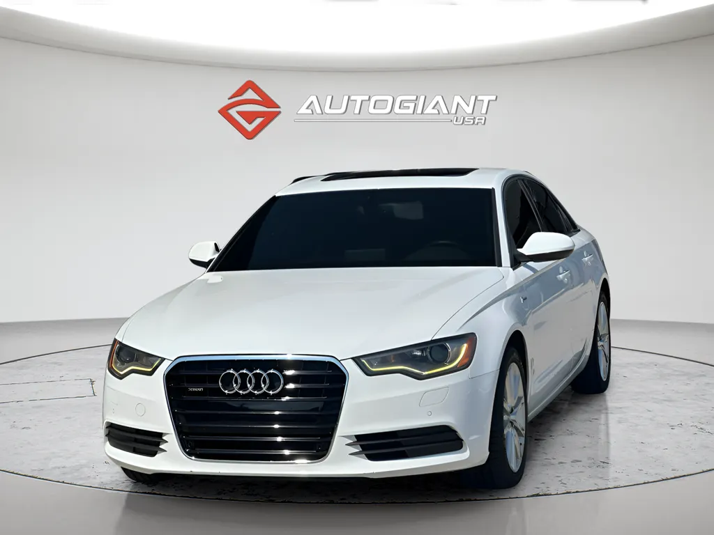 White 2013 Audi A6 3.0 Premium Plus for sale in Indianapolis, IN