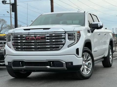 White 2023 GMC Sierra 1500 Denali for sale in Indianapolis, IN