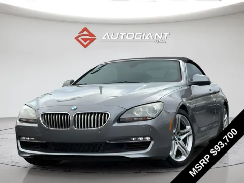 Gray 2013 BMW 6 Series 650i for sale in Indianapolis, IN