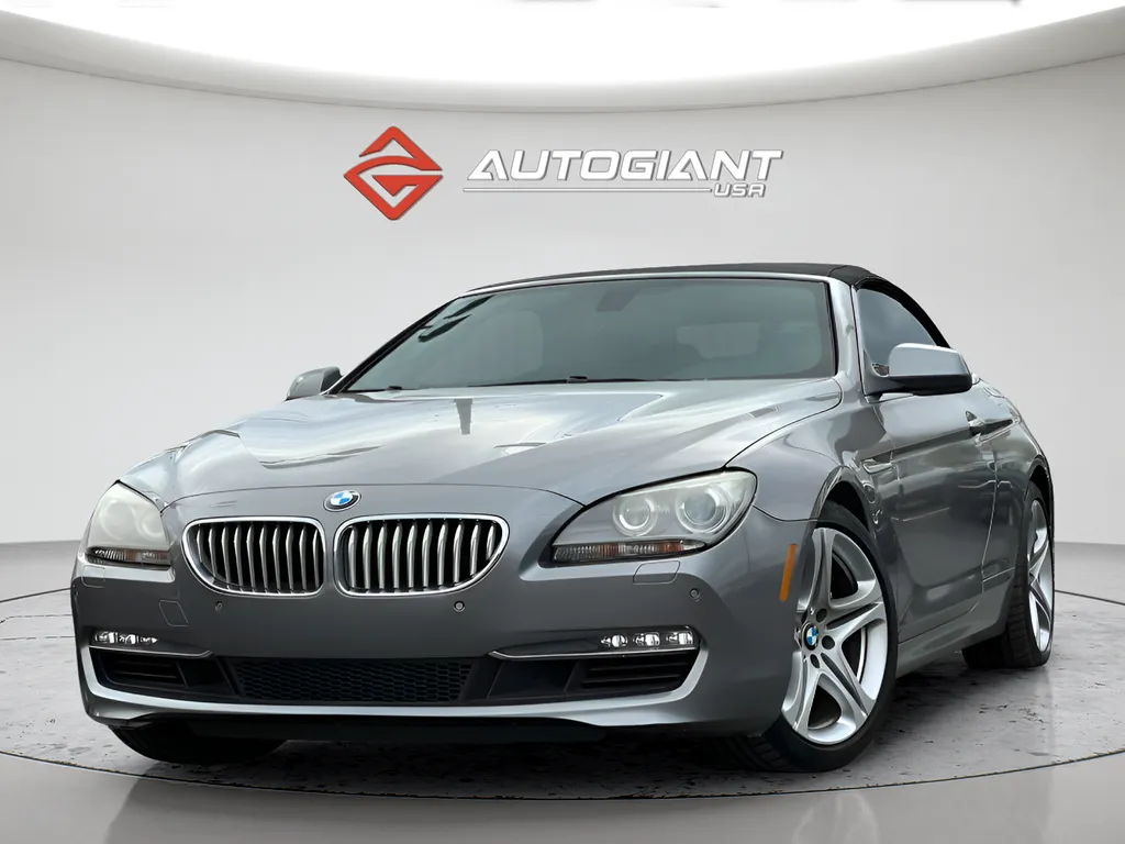 Gray 2013 BMW 6 Series 650i for sale in Indianapolis, IN