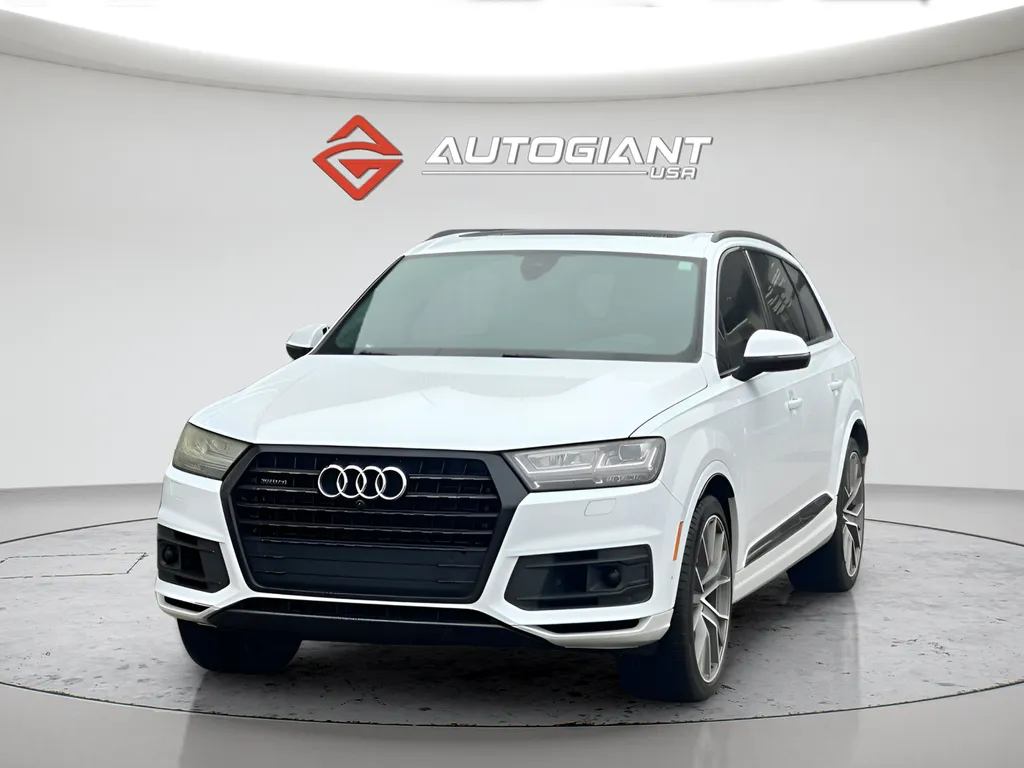 Black 2019 Audi Q7 55 Prestige for sale in Indianapolis, IN