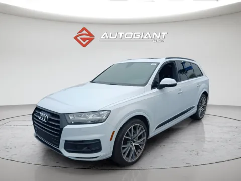 Black 2019 Audi Q7 55 Prestige for sale in Indianapolis, IN