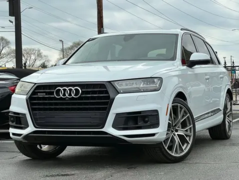 Black 2019 Audi Q7 55 Prestige for sale in Indianapolis, IN