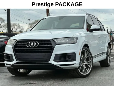 White 2019 Audi Q7 55 Prestige for sale in Indianapolis, IN