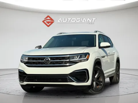 White 2022 Volkswagen Atlas 3.6L V6 SEL R-Line for sale in Indianapolis, IN
