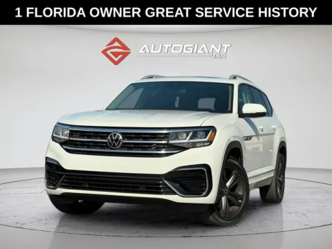 White 2022 Volkswagen Atlas 3.6L V6 SEL R-Line for sale in Indianapolis, IN