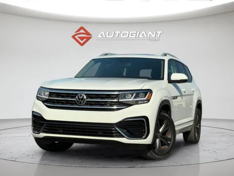 White 2022 Volkswagen Atlas 3.6L V6 SEL R-Line for sale in Indianapolis, IN