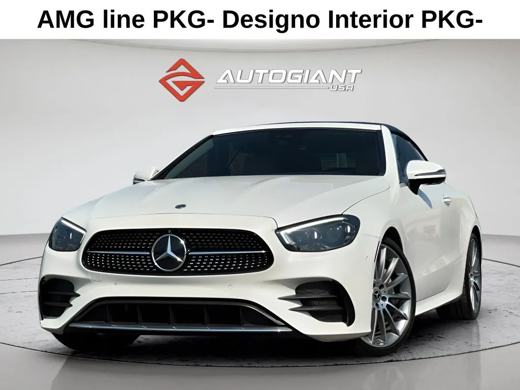 White 2021 Mercedes-Benz E-Class E 450 for sale in Indianapolis, IN