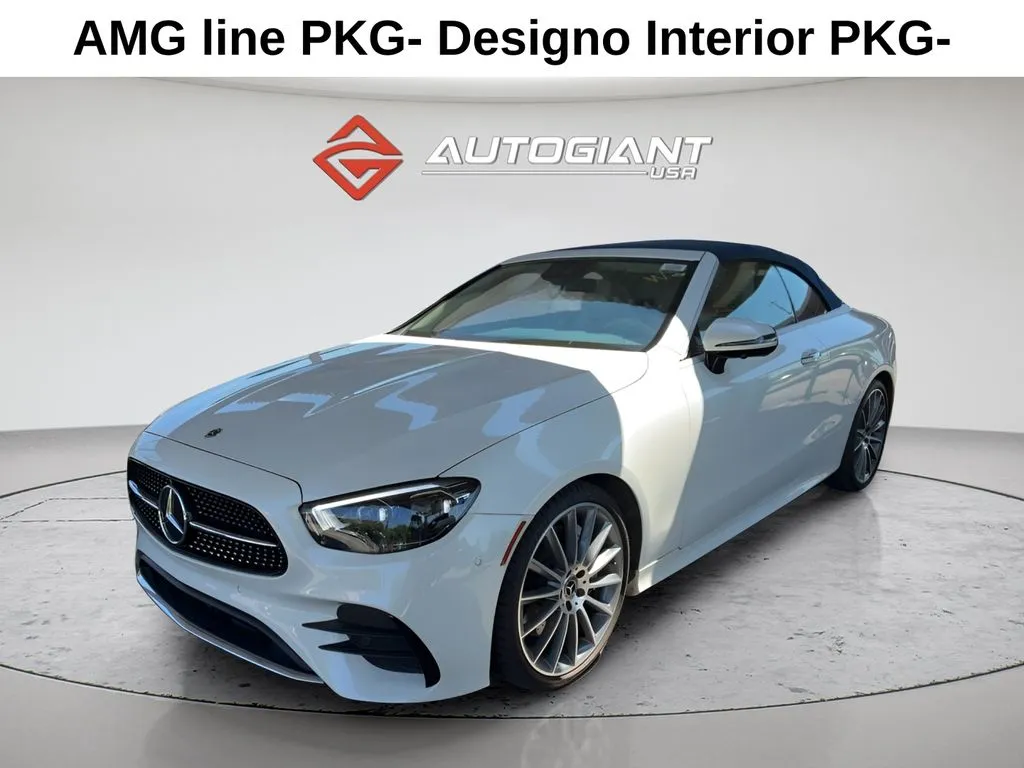 White 2021 Mercedes-Benz E-Class E 450 for sale in Indianapolis, IN