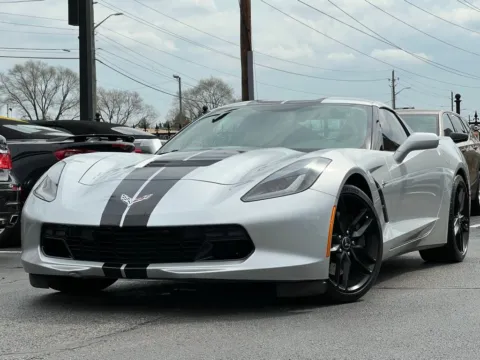 Silver 2016 Chevrolet Corvette Stingray Z51 for sale in Indianapolis, IN