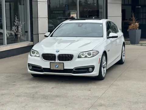 White 2016 BMW 5 Series 535i xDrive for sale in Indianapolis, IN