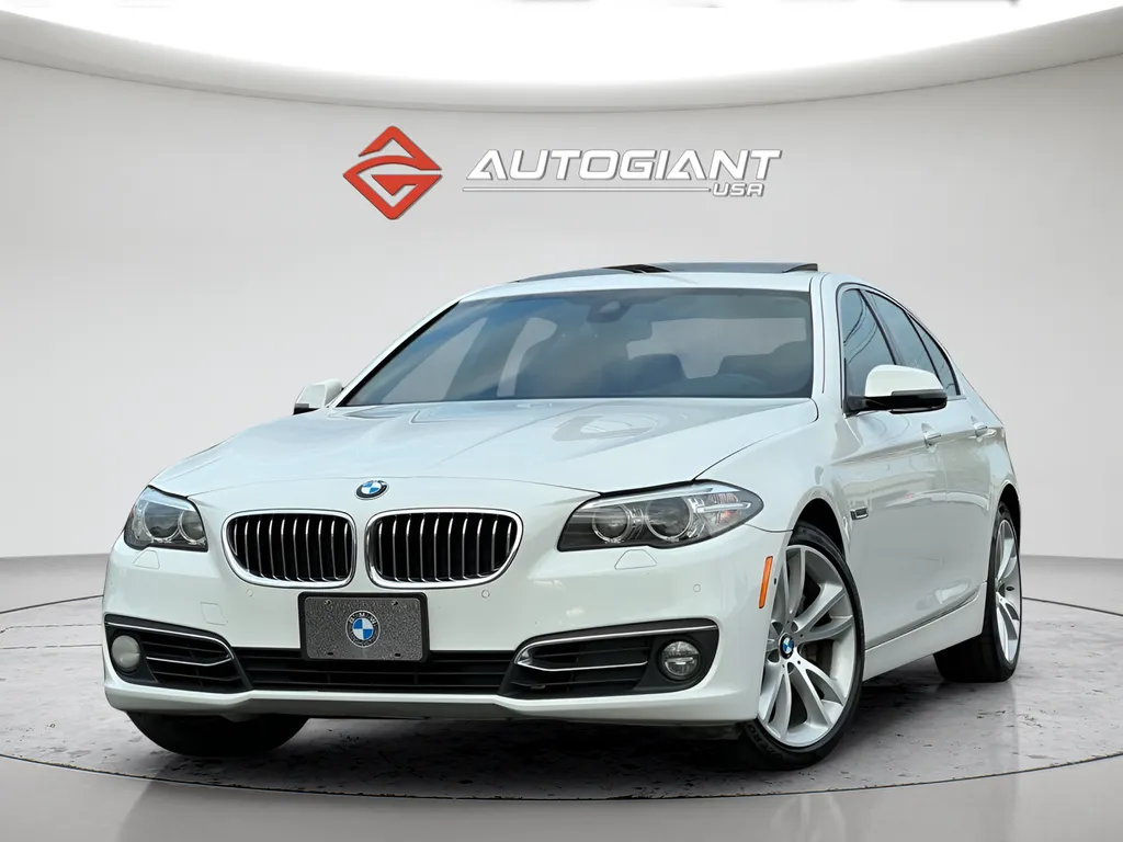 White 2016 BMW 5 Series 535i xDrive for sale in Indianapolis, IN