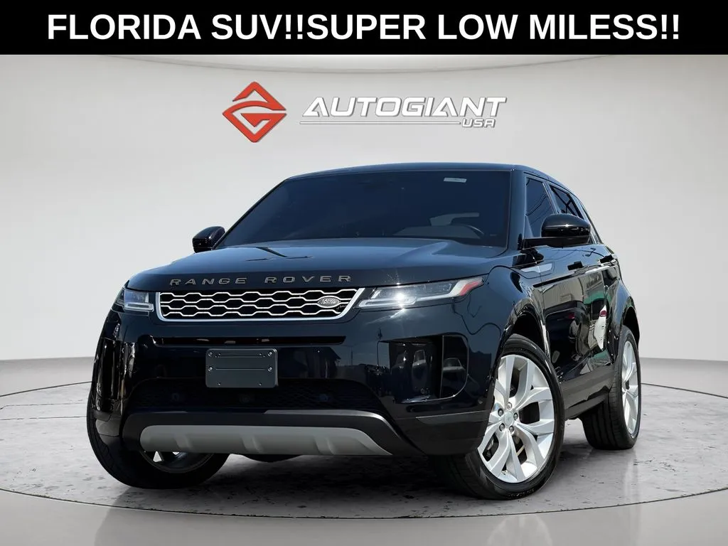 Black 2020 Land Rover Range Rover Evoque SE for sale in Indianapolis, IN