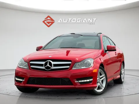 Red 2013 Mercedes-Benz C-Class C 350 for sale in Indianapolis, IN