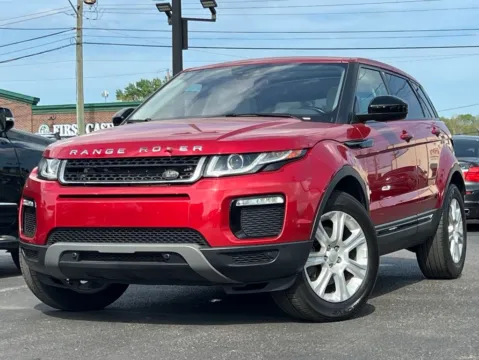 Red 2018 Land Rover Range Rover Evoque SE Premium for sale in Indianapolis, IN