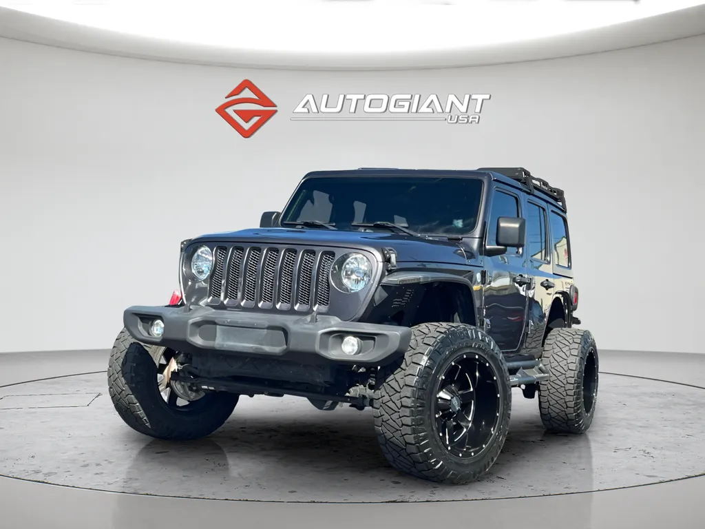 Gray 2021 Jeep Wrangler Unlimited Sport for sale in Indianapolis, IN