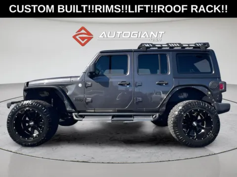 Another view of 2021 Jeep Wrangler Unlimited Sport for sale in Indianapolis, IN at AutoGiant USA Indianapolis