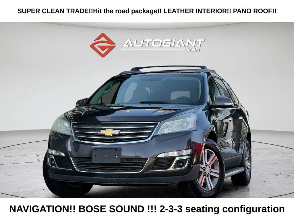 Gray 2015 Chevrolet Traverse 2LT for sale in Indianapolis, IN