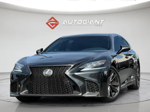 Black 2018 Lexus LS 500 F Sport for sale in Indianapolis, IN