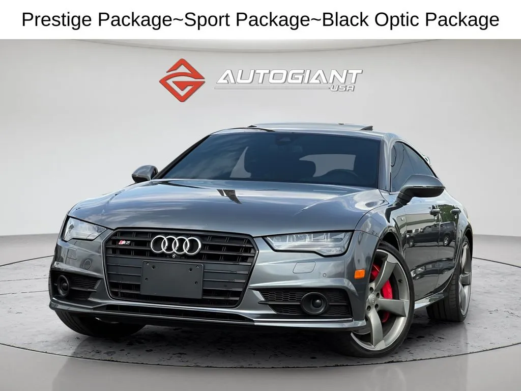 Black 2017 Audi S7 4.0T Prestige for sale in Indianapolis, IN