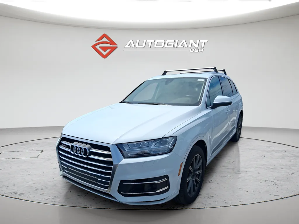 White 2017 Audi Q7 3.0T Premium Plus for sale in Indianapolis, IN